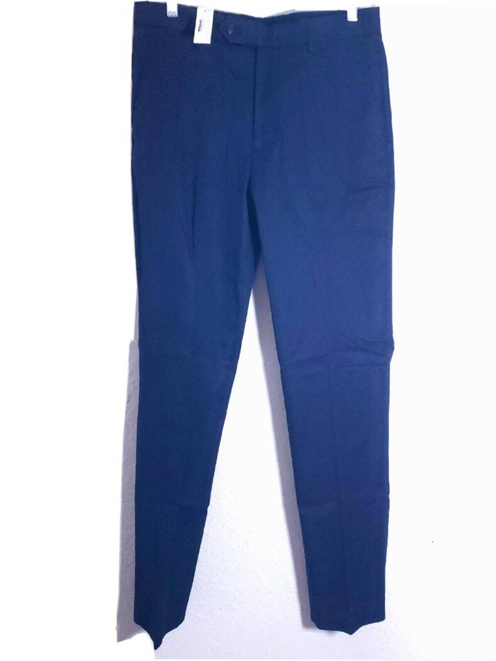 New Mens Size 30/32 Bowery Classic Chino Dress Pant Stretch Navy